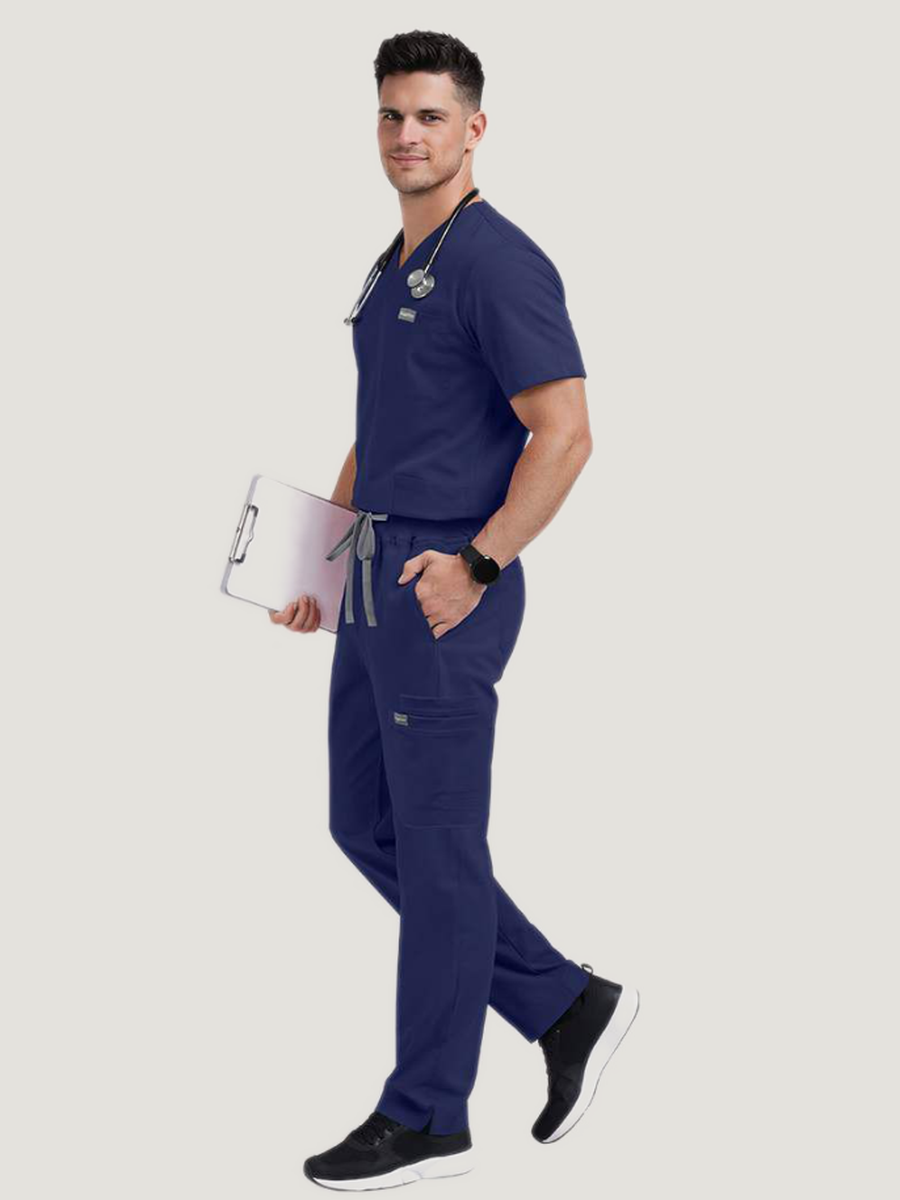 Ambo NH & co de hombre en color azul: casaca y pantalón